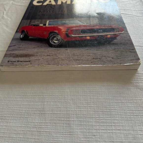 Muscle Car Camaro Softcover Book by Steve Statham - Picture 7 of 10